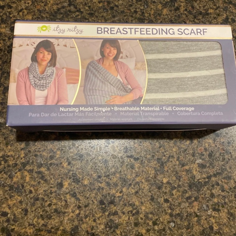 *SOLD* Breastfeeding Scarf Itzy Ritzy brand